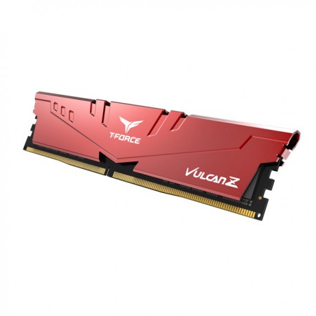 Team T-Force Vulcan Z Red 8GB (1x8GB) 3200MHz CL16 Gaming Ram DDR4 (TLZRD48G3200HC16C01)