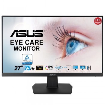 27 ASUS VA27EHE FHD IPS 5MS 75HZ HDMI DVI VGA VESA