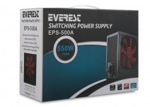 EVEREST EPS-500A 500W 12CM FANLI POWER SUPPLY