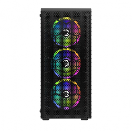 GAMEPOWER HORIZON RGB GAMING KASA MESH PANEL 550W 80+ Bronze 