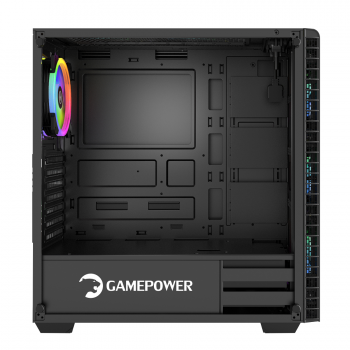 GAMEPOWER HORIZON RGB GAMING KASA MESH PANEL 750W 80+ Bronze 