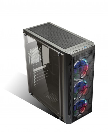 HIPER ZOE GAMING RAINBOW MID ATX KASA 500W