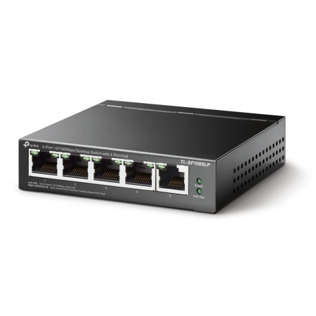 TP-LINK TL-SF1005LP 5PORT 10/100 YÖNETİLEMEZ POE SWITCH