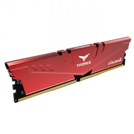 Team T-Force Vulcan Z Red 16GB 1x16GB 3200Mhz CL16 DDR4 Gaming Ram (TLZRD416G3200HC16F01)