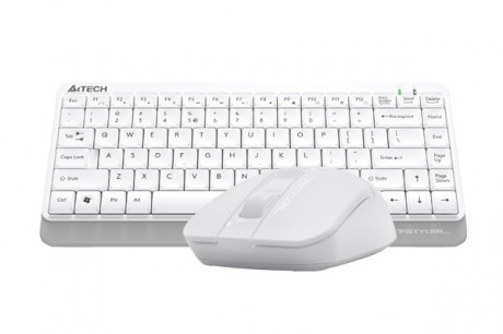 A4 TECH FG1112 2.4 Q FN-MM MİNİ KLAVYE+MOUSE SET BEYAZ