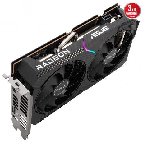 ASUS DUAL-RX6500XT-O4G 4GB GDDR6 HDMI DP 64BİT 