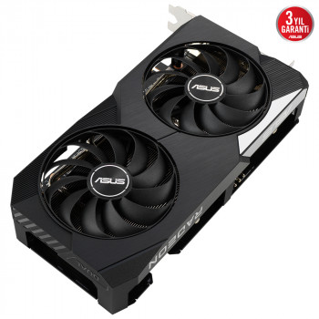 ASUS DUAL-RX6600-8G 8GB GDDR6 HDMI DP 128Bit