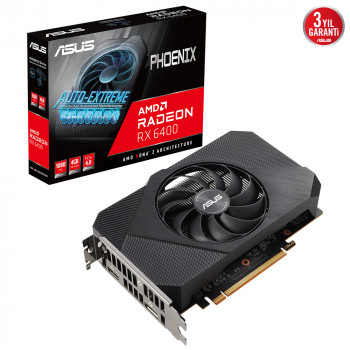 ASUS PH-RX6400-4G 4GB GDDR6 HDMI DP 64Bit 