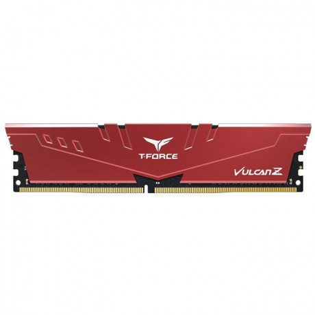 Team T-Force Vulcan Z Red 8GB (1x8GB) 3200MHz CL16 DDR4 Gaming Ram (TLZRD48G3200HC16F01)