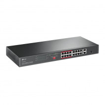 TP-LINK TL-SL1218P 16PORT 10/100 YÖNETİLEMEZ POE SWITCH 