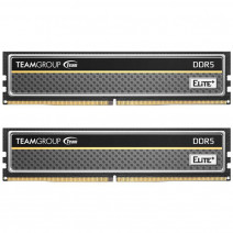 Team Elite Plus Black 16 GB (2x8GB) 5200 Mhz DDR5 CL42 U-DIMM RAM (TPBD516G5200HC42DC016)