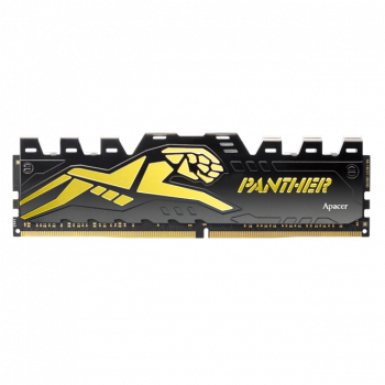 Apacer Panther-Golden 8GB 1x8GB 3600Mhz CL18 DDR4 Gaming RAM (AH4U08G36C25Y7GAA-1)