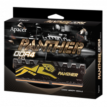 Apacer Panther-Golden 8GB 1x8GB 3600Mhz CL18 DDR4 Gaming RAM (AH4U08G36C25Y7GAA-1)