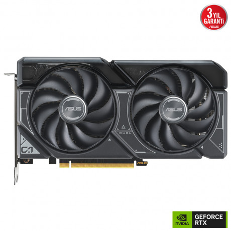 ASUS DUAL-RTX4060TI-O8G OC 8GB GDDR6 HDMI DP 128Bit