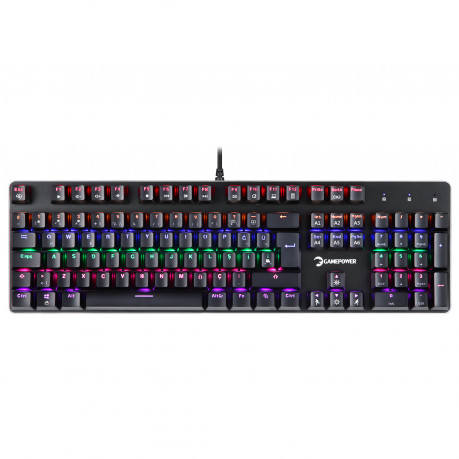 GAMEPOWER OGRE RAINBOW 60M MEKANIK BLUE SWITCH KLAVYE