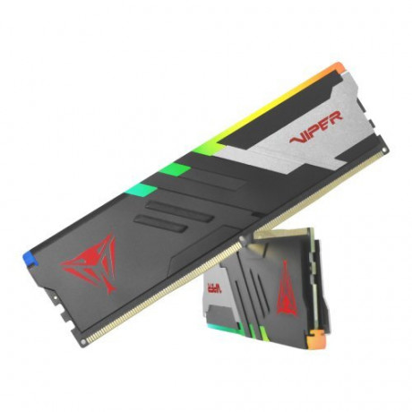 Patriot Viper Venom RGB 64GB (2x32GB) DDR5 5600MHz CL40 Gaming Ram (Bellek) (PVVR564G560C40K)