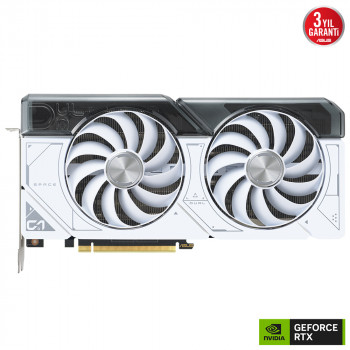 ASUS DUAL-RTX4070S-O12G-WHITE GDDR6X HDMI 3XDP DLSS3 192BİT 