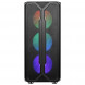 GamePower Aura 4*120mm Siyah Fan A-RGB Şerit Led Gaming ATX Kasa