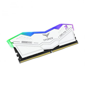 Team T-Force DELTA RGB White 32GB(2x16GB) 5600Mhz DDR5 CL32 Gaming Ram (FF4D532G5600HC32DC01)