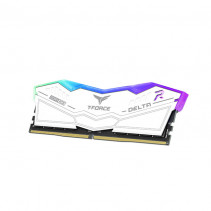 Team T-Force DELTA RGB White 32GB(2x16GB) 5600Mhz DDR5 CL32 Gaming Ram (FF4D532G5600HC32DC01)