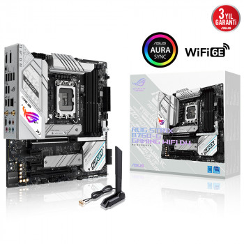 ASUS ROG STRIX B760-G GAMING WIFI D4 DDR4 DP HDMI 2xM2 USB3.2 WiFi BT RGB LAN ATX 1700P