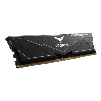 Team T-Force Vulcan Black 16GB 1x16GB 6000Mhz DDR5 CL38 Gaming Ram (FLBD516G6000HC38G01)