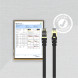 UNITEK CAT7 PATCH KABLO 15MT FLAT 10GBPS (C1897BK-15M)