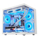 SEGOTEP Brave W1 Beyaz 650W 80+ Midi Tower Kasa (ARGB Fan)